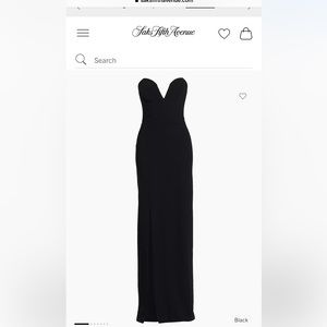 Never been worn! Amanda Unrichard plunging gown